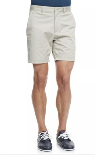 NEW Theory Zaine S Thurlow Stretch Cotton Shorts - Light - Size 36 |