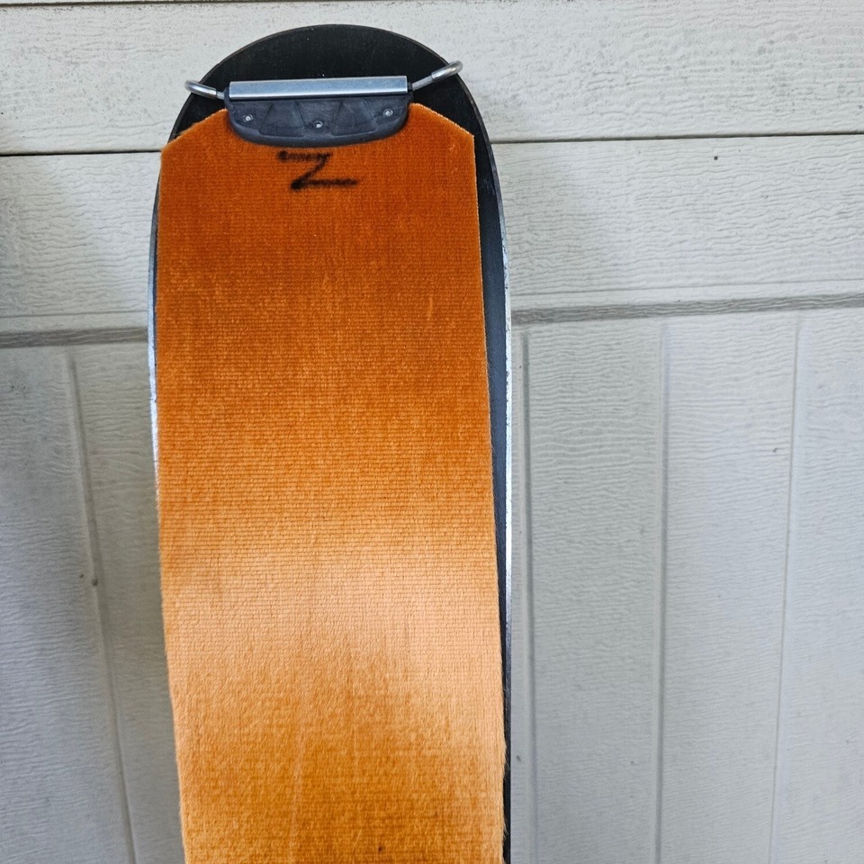 Fisher 176 Telemark Skis with Rotella bindings and Skins all in great