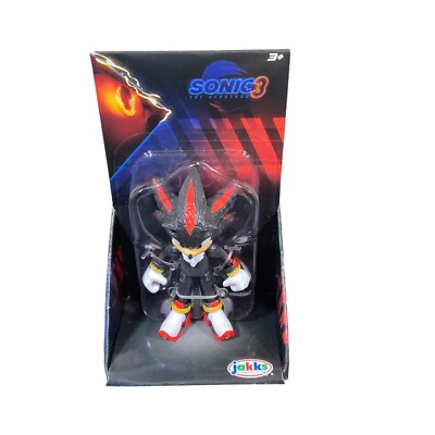 2024 Sonic The Hedgehog 3 Movie Shadow 2.5  Action Figure Jakks Pacific Toy