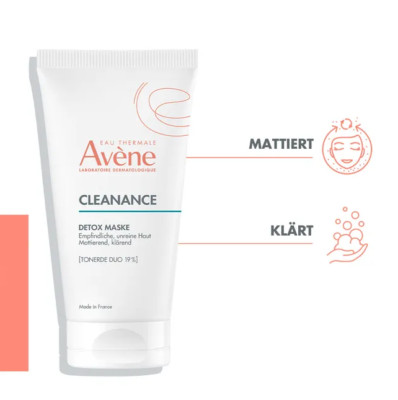 Avene Cleanance Detox-Maske, 50ml, PZN 18272911