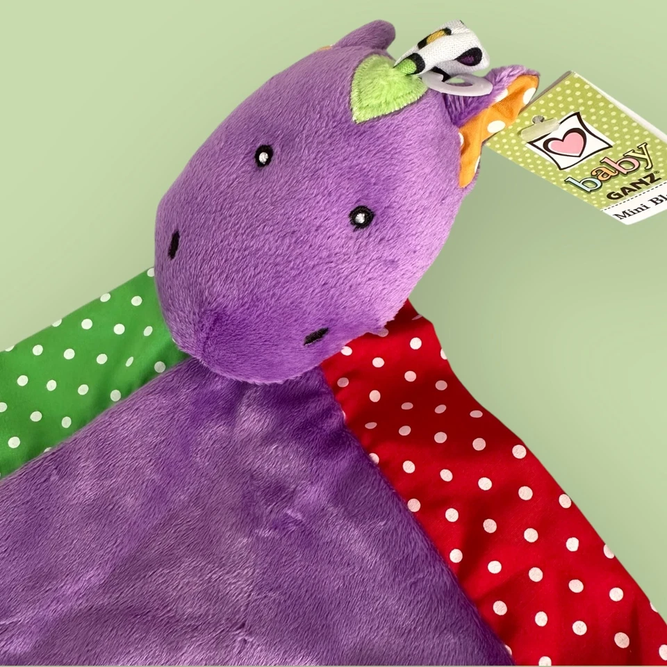 Ganz Baby Peluche Mini Blankie LOOKIE-LOOS CABALLO Pony Lovey Manta de Seguridad Juguete Foto 2 de 4