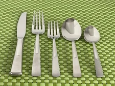 Oneida CENTIGRADE Stainless Frosted Handle Glossy Bowl NEW Choice Flatware A87N