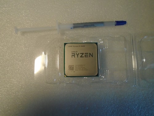 AMD RYZEN 5 2600 3.4 - 3.9 GHz YD2600BBM6IAF AM4 CPU Processor - Picture 2 of 5