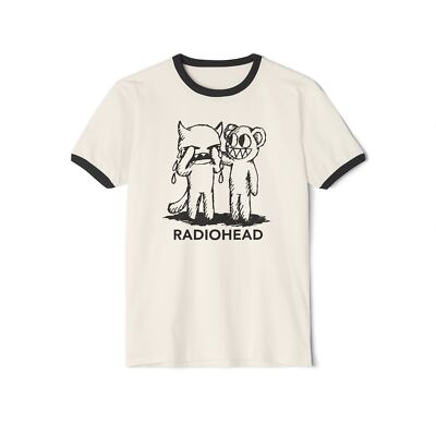 Radiohead Crying Devil Unisex Cotton Ringer T-Shirt | eBay