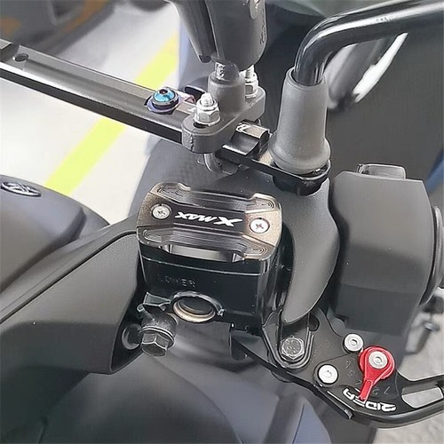 For YAMAHA Xmax300 XMAX300 2017-23 Motorcycle Front Brake Fluid Reservoir Cover - Picture 3 of 12