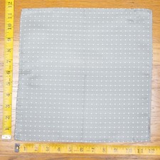 The Tie Bar Mumu Weddings Pocket Square Gray White Polka Dot Silk 12 x 12