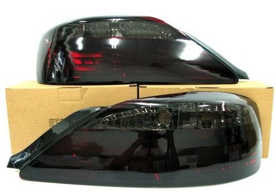 DMAX Smoke Red LED Taillights for 99-02 NISSAN SILVIA S15 200SX Spec R Spec S