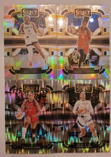 2024 Panini Select WNBA 4 Card Prizm Lot 2 Silver Flash Prizms & 2 Silver Prizms