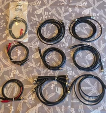 Pomona RG58 Cables. NEW  Lot of 14 Asst. BNC to BNC and BNC to clips
