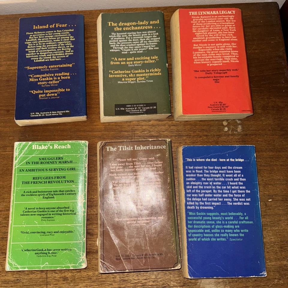 6 BOOKS BULK BY CATHERINE GASKIN- PAPERBACK BOOK 2 - Image 2 of 4