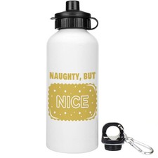 'Naughty But Nice Biscuit' Reusable Water Bottles (WT062908)