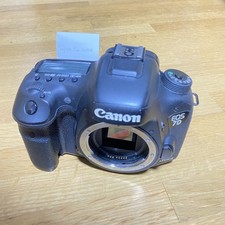 Canon EOS 7D Mark II Black Digital SLR Camera 20.2MP Body Dual DIGIC 6 Exc  