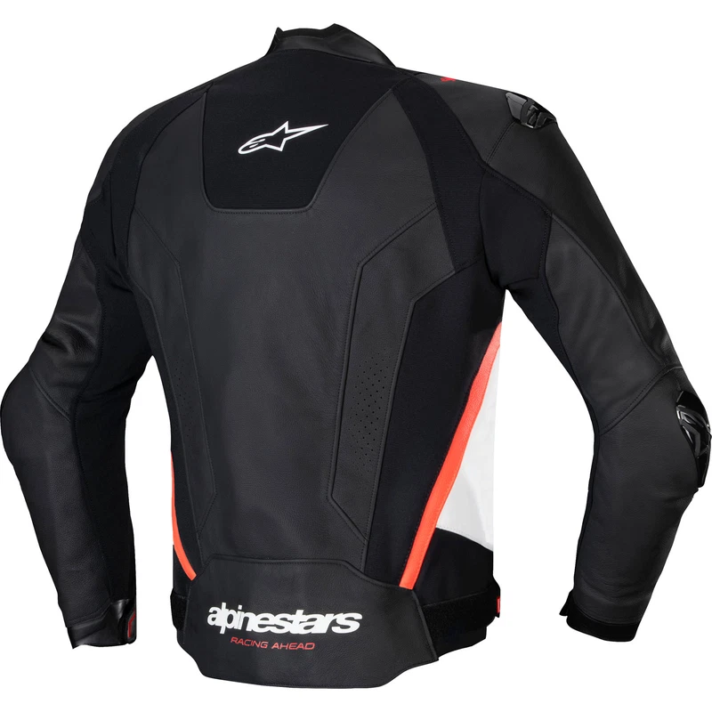 Alpinestars Missile V3 Leather Black White Red Fluo, photo 2 of 14