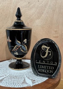 Fenton Candy Dish with Lid | eBay
