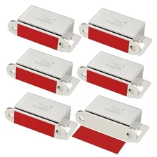 Magnetic Cabinet Magnet Closure  Drawer Magnetic Latch 30 lbs Cupboard 6 Pack