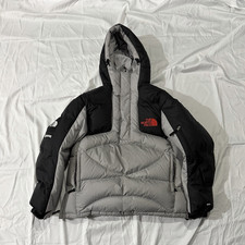 The North Face x Supreme Men’s Hooded Nylon Puffer Jacket Grey/Black M