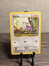 Rattata 61/102 - Base Set Unlimited Common - Pokémon TCG - Fast Shipping-LP!!