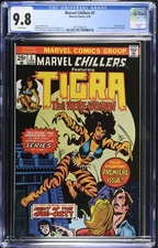 MARVEL CHILLERS #3 CGC 9.8 - WHITE - HIGHEST - BERNIE WRIGHTSON -ORIGIN OF TIGRA