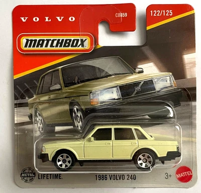 Matchbox - 1986 Volvo 240 - 2025_#122/125 - OVP - MB1344 - Bild 1 von 2