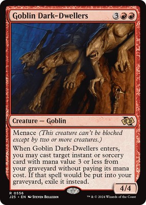 MTG Goblin Dark-Dwellers [Foundations Jumpstart] Near Mint Magic