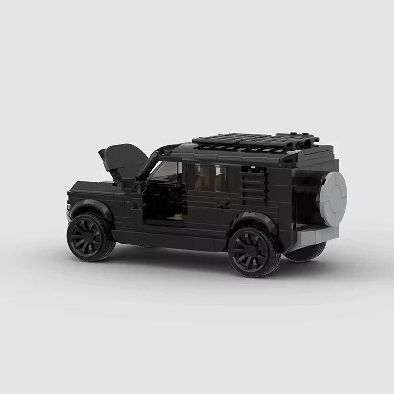 Black Land Rover Defender 456 Pcs Building Brick Set MOC - FREE DELIVERY! UK - Image 4 of 4