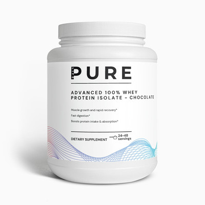 PURE LIFE Advanced 100% Whey Protein Isolate (Chocolate) - 48 servings