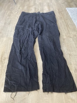 Dickies Cargo Denim Pants Size 38/34 Black Vintage Casual Modest