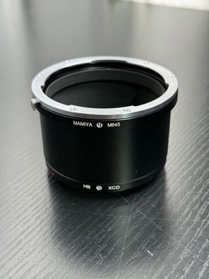 Mamiya645  Phase one Bayonet Lens to Hasselblad XCD Mount Camera Adapter Ring