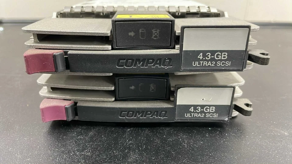 Compaq Proliant 4GB SCSI 2 HOT SWAP HARD DRIVE W TRAY f 1850R DL380 G2 G3 - Image 2 of 2