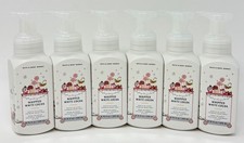 6 NEW BATH  BODY WORKS WHIPPED WHITE COCOA GENTLE CLEAN FOAMING HAND SOAP WASH