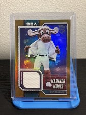 2026 Topps Series 1 Celebration Mariners Moose Mascot Gold Relic /50 MAS-MOS