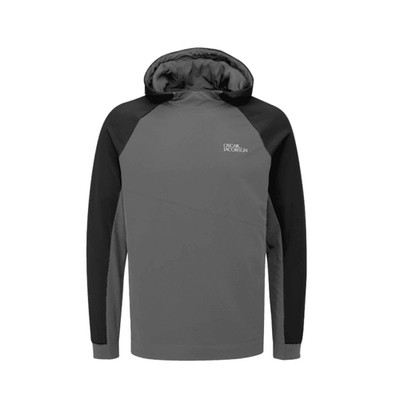 Oscar Jacobson Oakways II Golf Hoodie - Pewter - 2XL