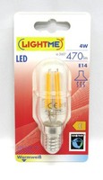 Lightme Filament Leuchtmittel Led 4W E14 470 Lumen 2700K 852727
