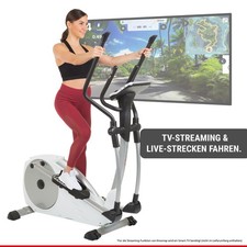HAMMER Finnlo Crosstrainer Loxon XTR, Heimtrainer, Fitnessgerät, Fitnesstrainer