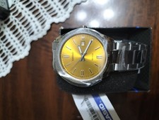 CASIO MTP-1302PD-9AVEF  UOMO GIALLO ACCIAIO 38mm DATA SOTTOCOSTO