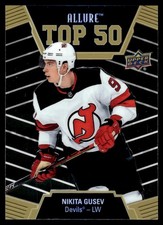 2019-20 Upper Deck Allure Top 50 Nikita Gusev New Jersey Devils #T50-20