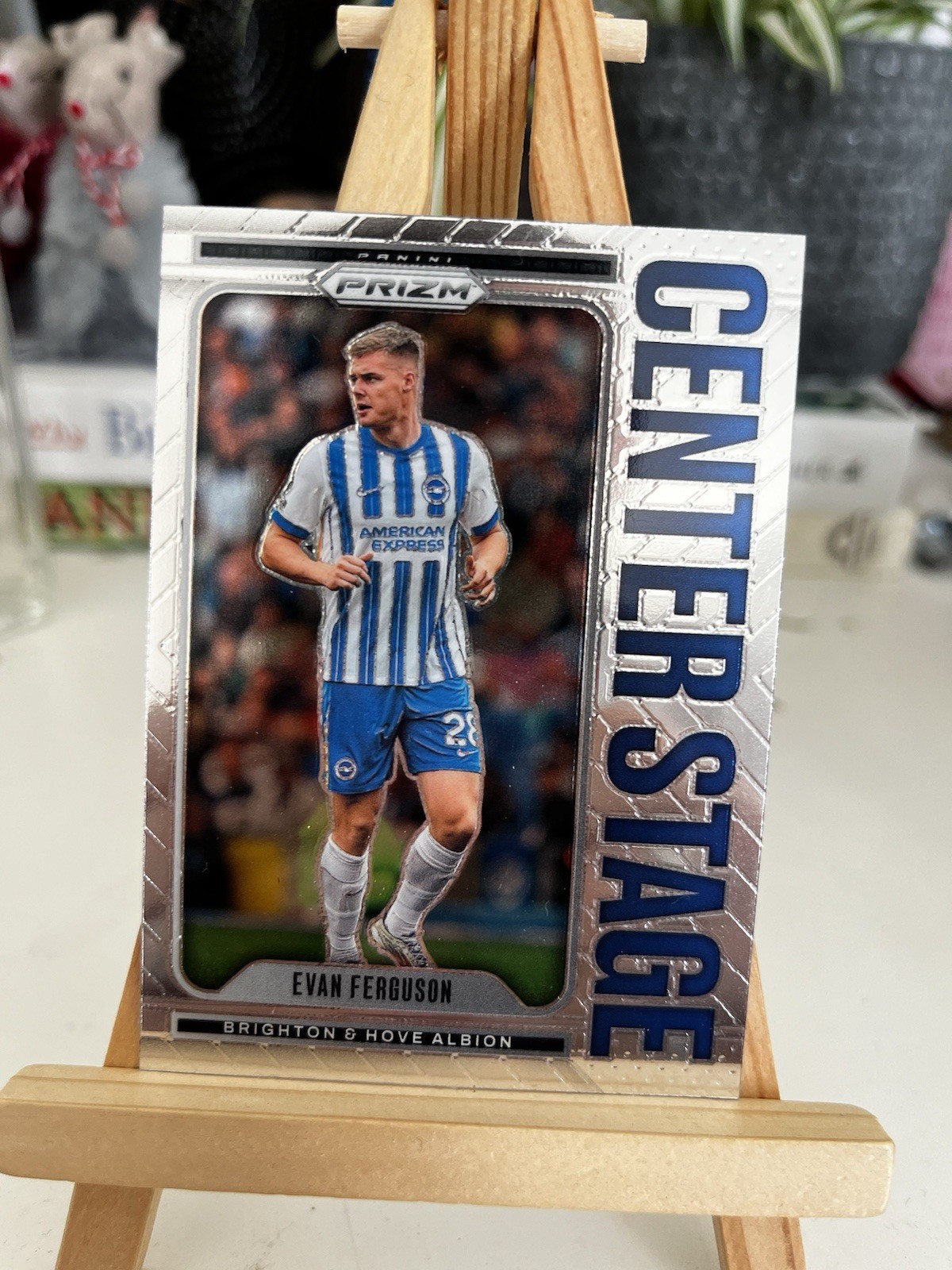 Evan Ferguson Center Stage #11 Panini Premier League Prizm 2024-25 Brighton