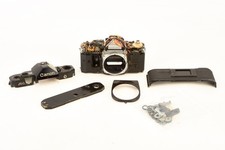 Canon A-1 35mm SLR Film Camera Body AS-IS for PARTS OR REPAIR V20