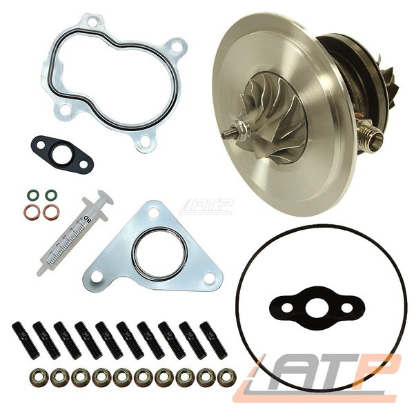 Rumpfgruppe ABGAS-TURBO-LADER +Dichtsatz FÜR Renault Megane 1 1.9 Dci Bj 01-03-image