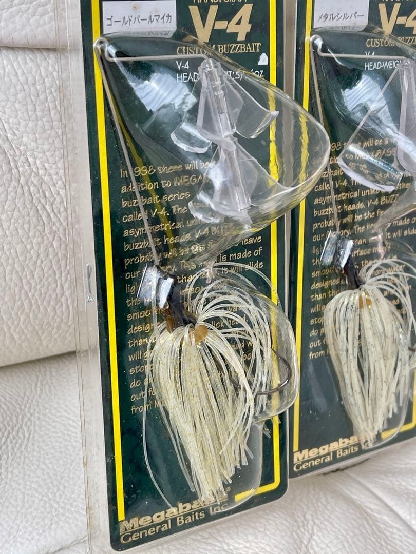 Megabass V4 Buzz Buzzbait (3 pieces, unopened) Japan Import Lure - Image 4