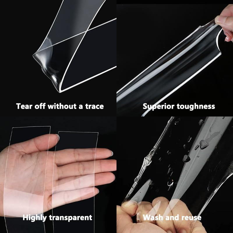 Double Sided Tape Heavy Duty Removable Nano Tape Multipurpose Mounting Tape for 