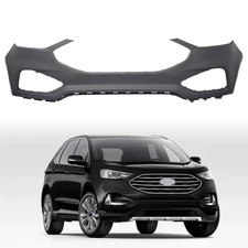 FOR 2019-2024 FORD EDGE W/O PARK ASSIST  PRIMED FRONT BUMPER COVER  #FO1014135