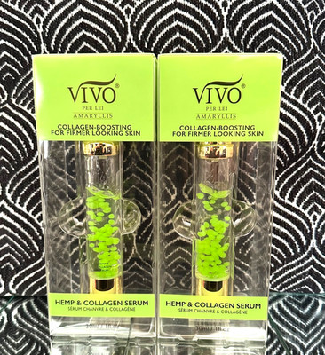   VIVO PER LEI AMARYLLIS HEMP & COLLAGEN BOOSTING SERUM FIRMER SKIN RARE 
