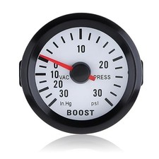 Boost Gauge 6032bl 2 52mm 12v Blue Led 030in.hg 030psi Turbo Boost Gauge