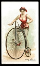 1891 W Duke & Sons N100 Bicycle & Trick Pedal and Step Trick EX csr01404