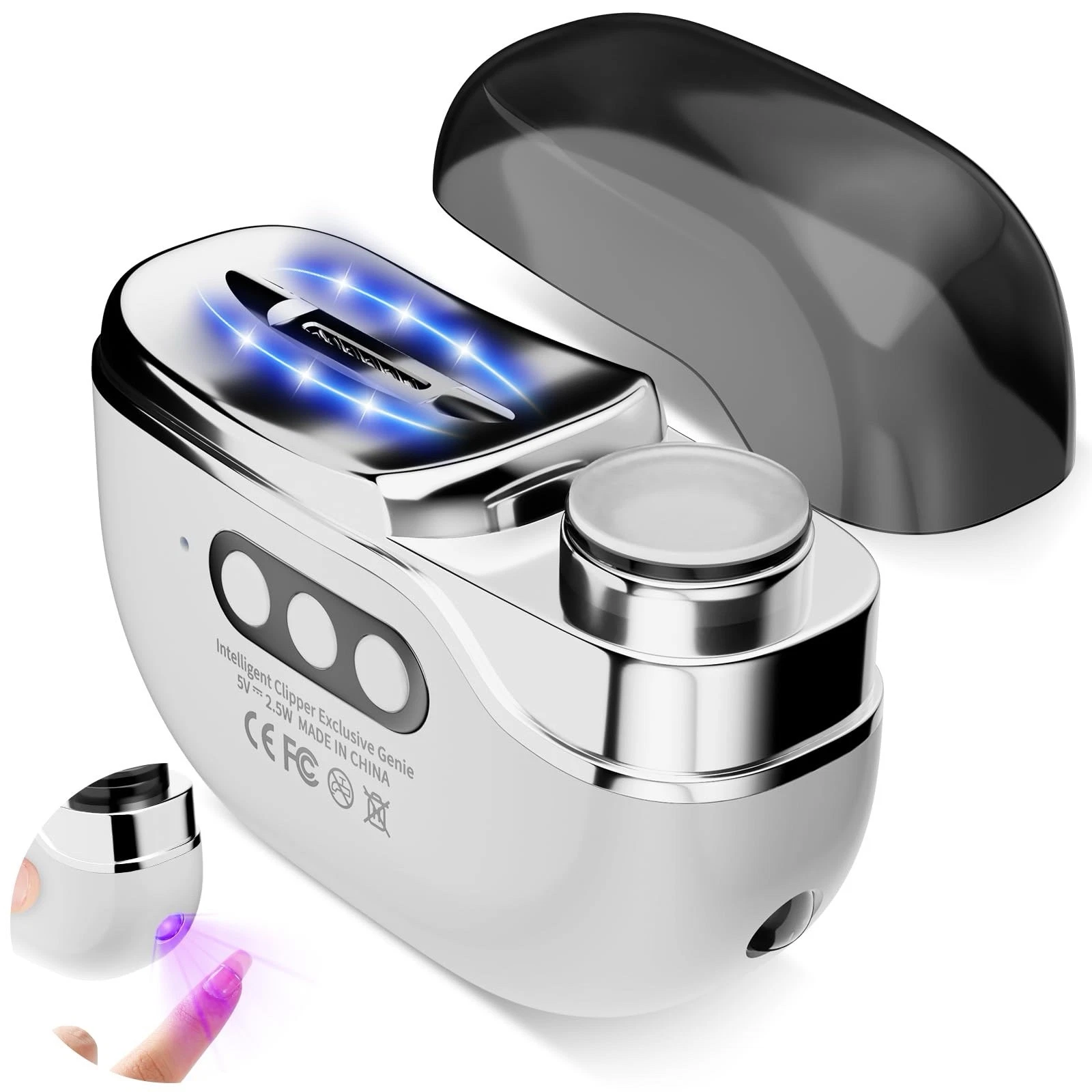 2026 Upgraded 4-In-1 Electric Nail Clipper Baby Electric Nail Use Ergonomics US
Opens in a new windo
