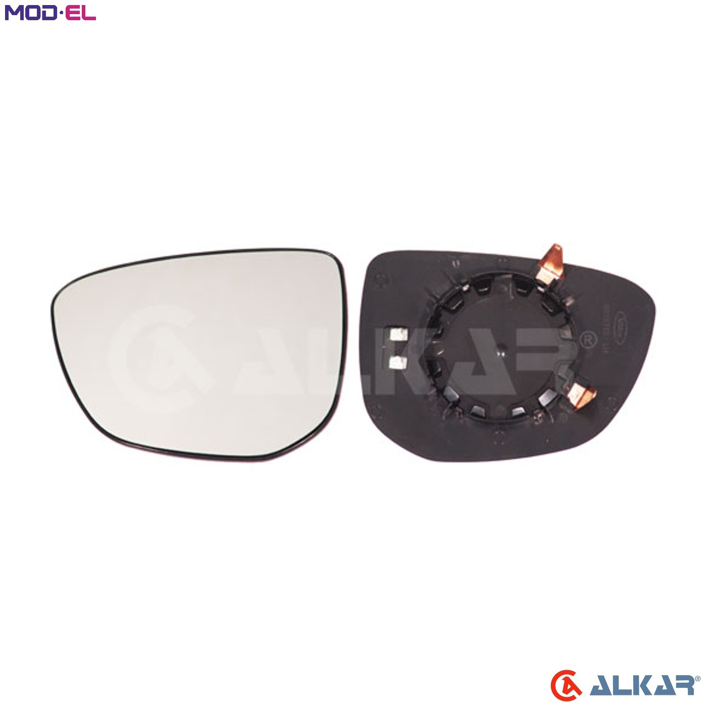 Mirror insert glass Left Heatable 6431873 ALKAR for TOYOTA CITROËN PEUGEOT - Image 8