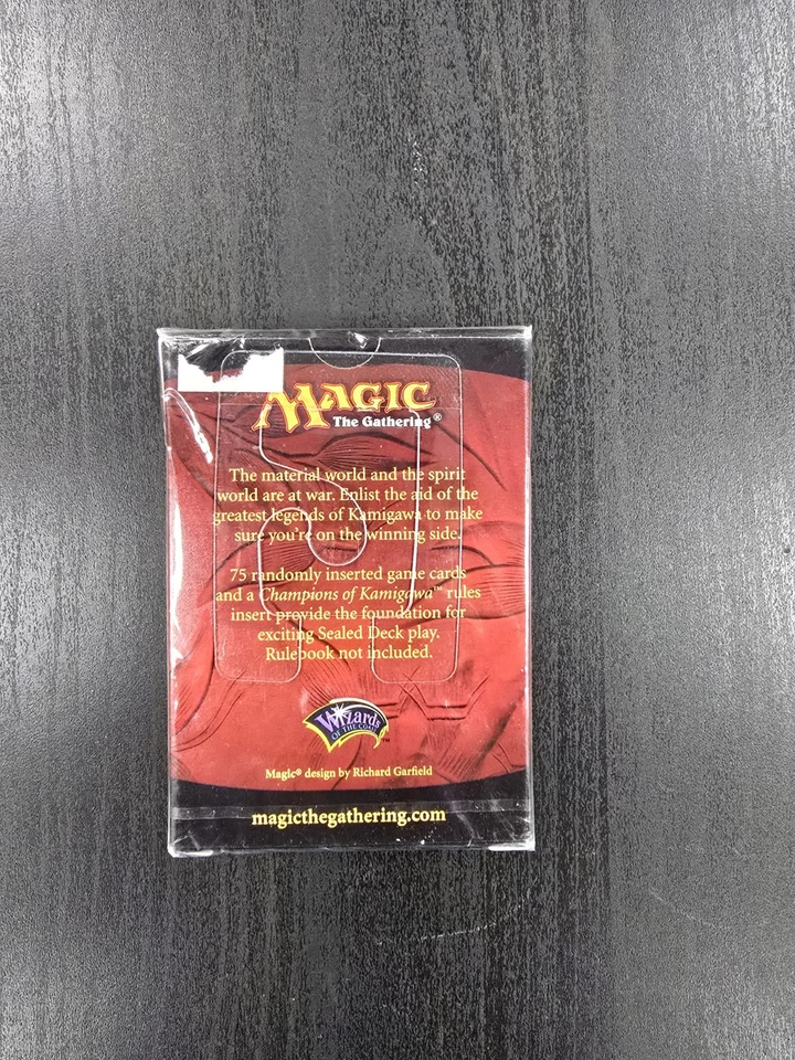 Magic The Gathering Champions of Kamigawa paquete de torneo sellado inglés Magic The Gathering Foto 2 de 4