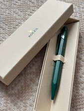 Rolex 'Caran D'Ache' ballpoint pen classic green Brand New
