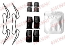 QUICK BRAKE Zubehörsatz Scheibenbremsbelag 109-0217 für VW MULTIVAN T7 STM STN